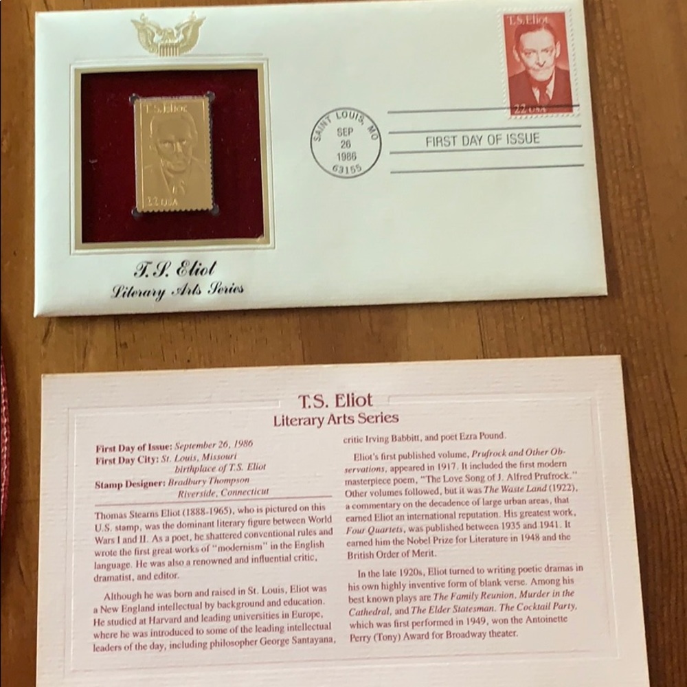 Commemorative envelopes